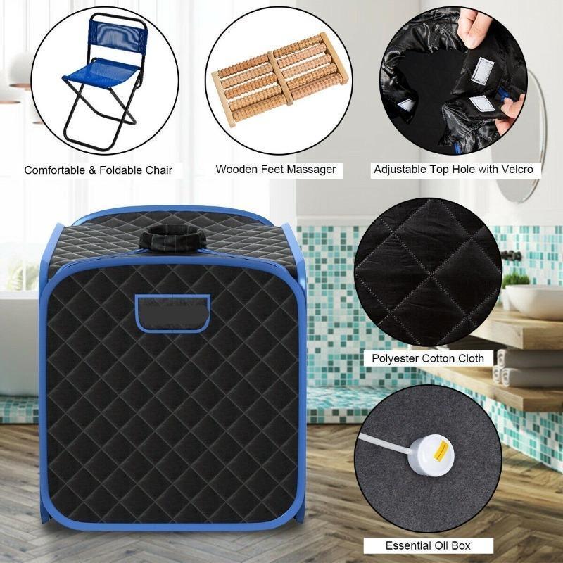 2L Portable Folding Steam Sauna Spa
