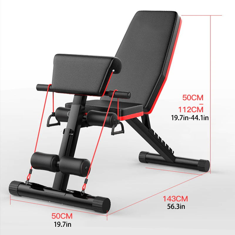 Multi-Functional Adjustable Weight Bench Strength Workout