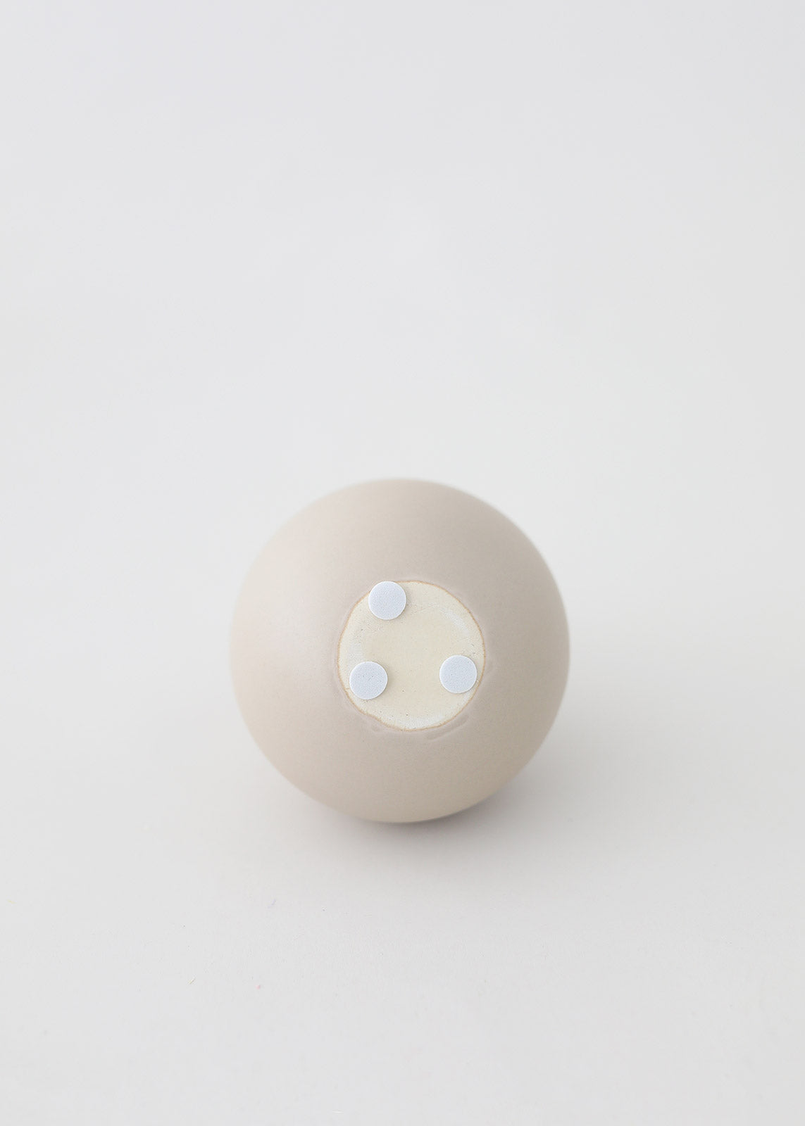 Beige Mini Porcelain Ceramic Bud Vase