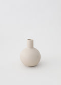 Beige Mini Porcelain Ceramic Bud Vase