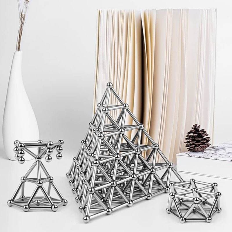 Magnetic Building Toy Set 'Sticks And Balls